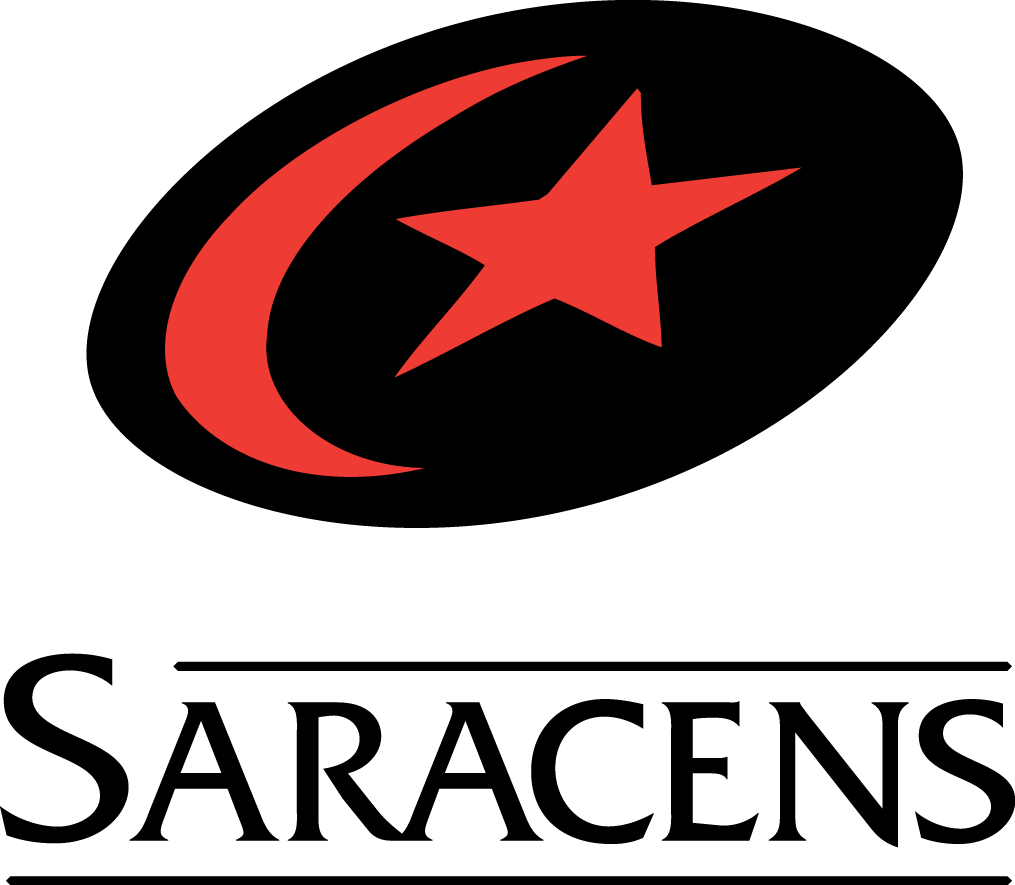 saracens pres primary logo iron on transfers for clothing